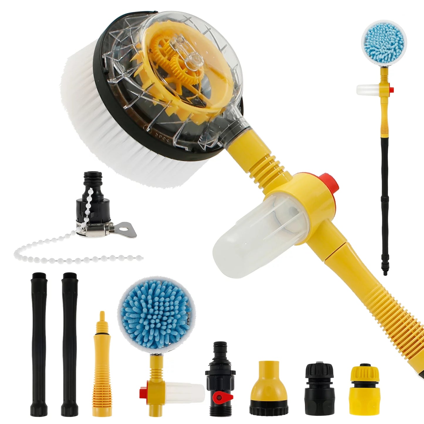 UltraScrub 360 spinning carwash brush